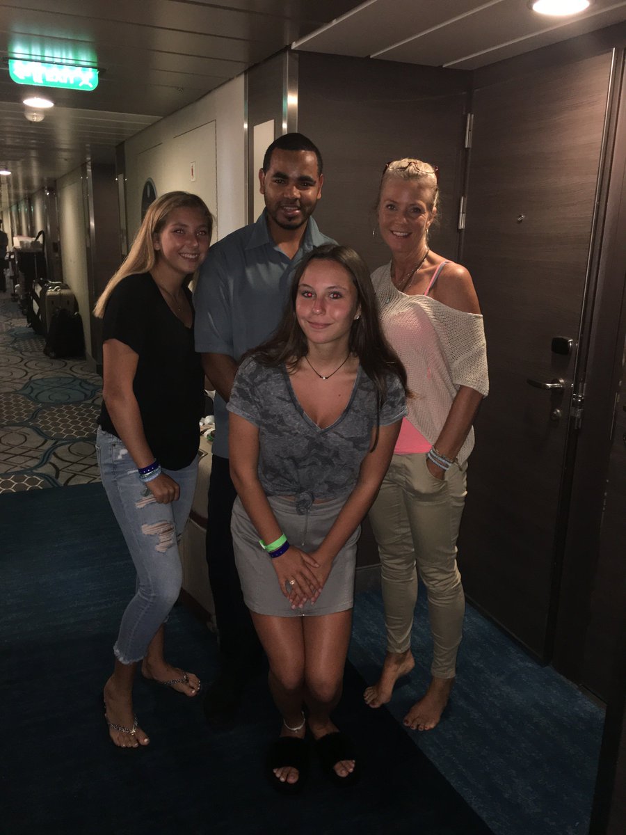 Summer 2017 was an amazing summer filled with many fun and exciting trips. The staff on <a href="/RoyalCaribbean/">Royal Caribbean</a> 's Harmony of The Seas made our time on the ship spectacular! My trip with <a href="/rileybutters1/">Riley Butters</a> wouldn't have been the same! The best part was dancing at Johnny Rockets! #Goodtimes