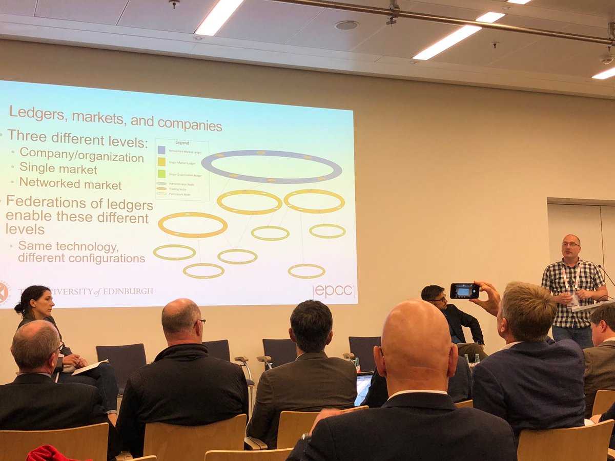 expertcarbon's tweet photo. Great workshop at #Innovate4Climate in Frankfurt about Blockchain technology aiming at network markets together rather than force a single market.
#CarbonExpert #CasianaFometescu https://t.co/IDIdpkSJTM