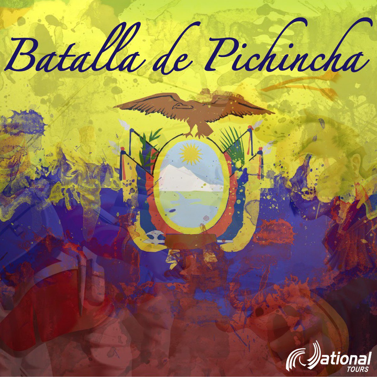 Nactur_ec's tweet photo. Hoy conmemoramos 196 años de la #BatallaDePichincha #24DeMayo https://t.co/7VavS8H39o