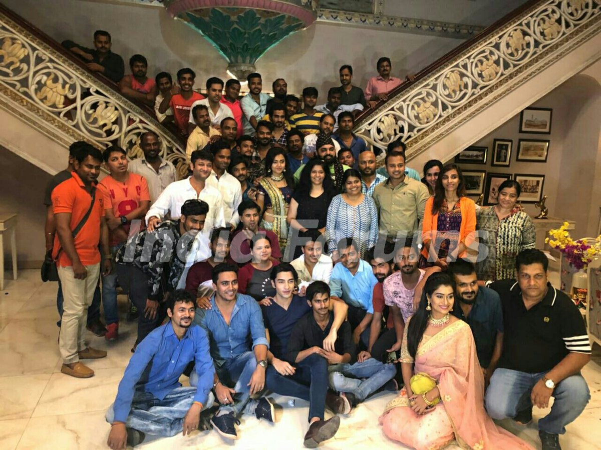 Team Rishta Likhenge Hum Naya bids us adieu as they shoot their last day. 
The Show will be definitely missed.
<a href="/tejaswi_prakash/">Tejaswi Prakash</a> <a href="/RohitSuchanti69/">Rohit Suchanti</a> <a href="/SonyTV/">sonytv</a>
<a href="/ShashiSumeet/">Shashi Sumeet Prod.</a>