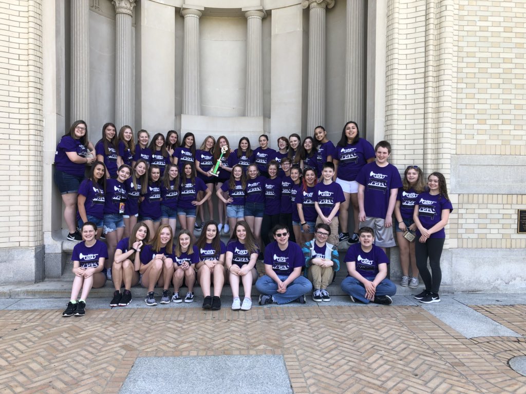 HMS 8th grade chorus is Excellent!  Congrats group!