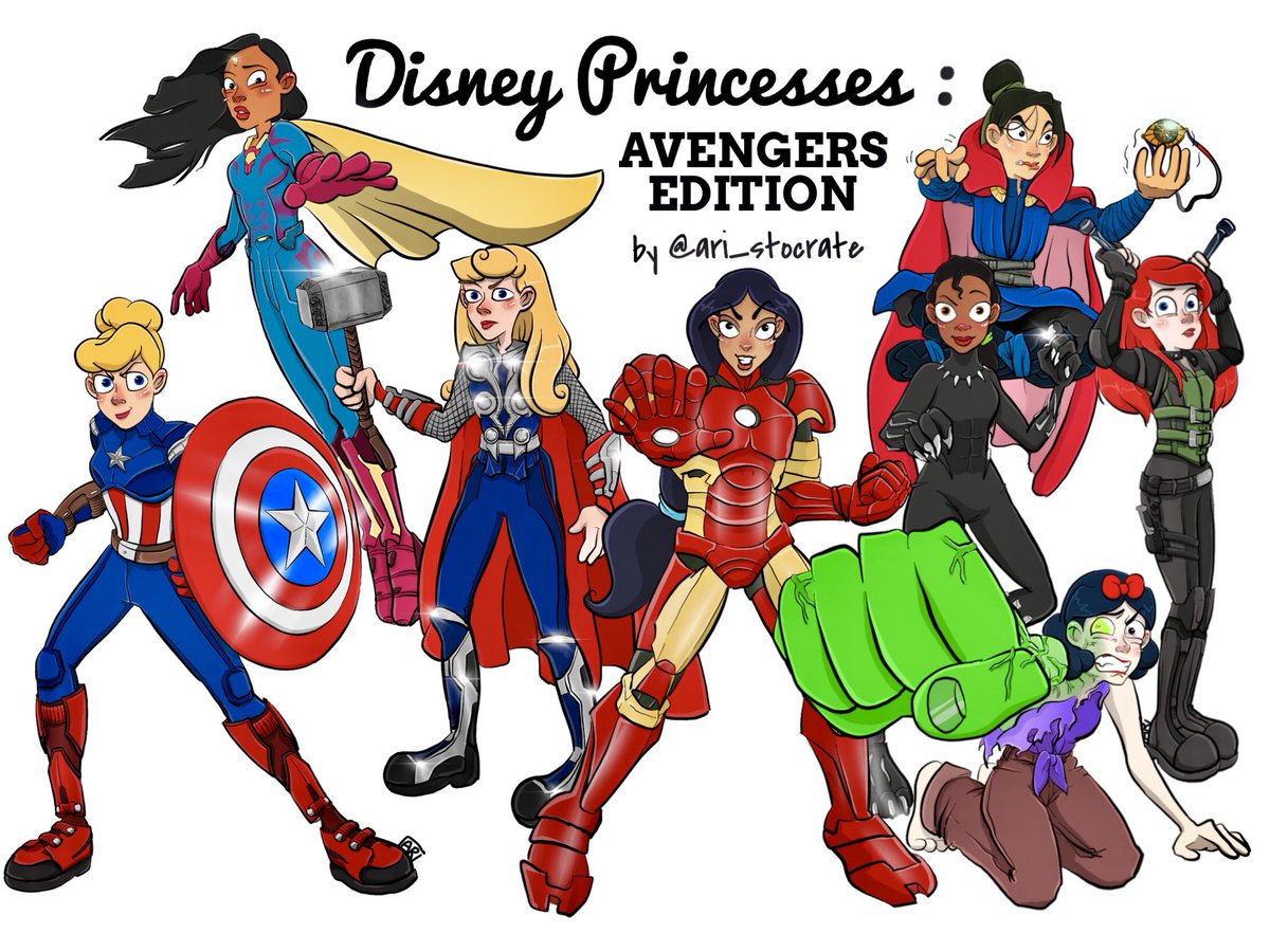 Free Free 217 Disney Princess Avengers Svg SVG PNG EPS DXF File