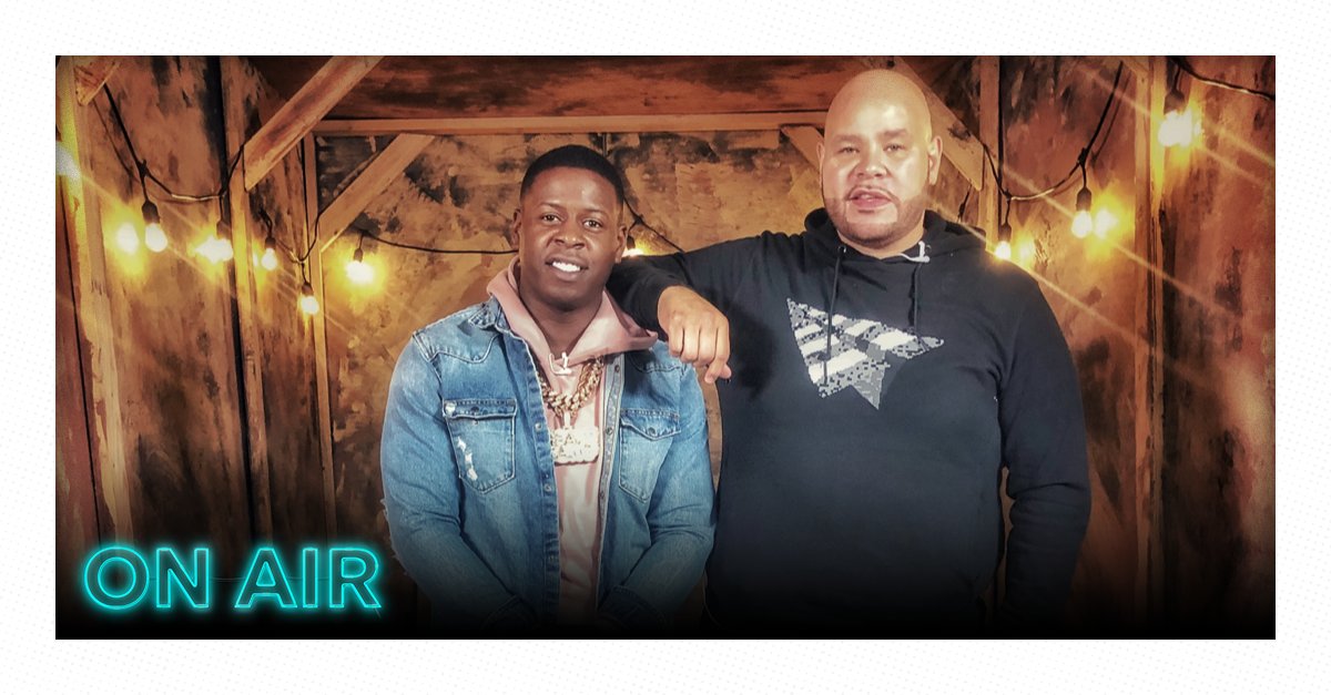 RocNation's tweet photo. Watch @BlacYoungstaFB chop it up with @fatjoe on the latest episode of #CocaVision only on @TIDAL: https://t.co/LzmAluihaw #TIDALOnAir https://t.co/li3UiTPdXZ