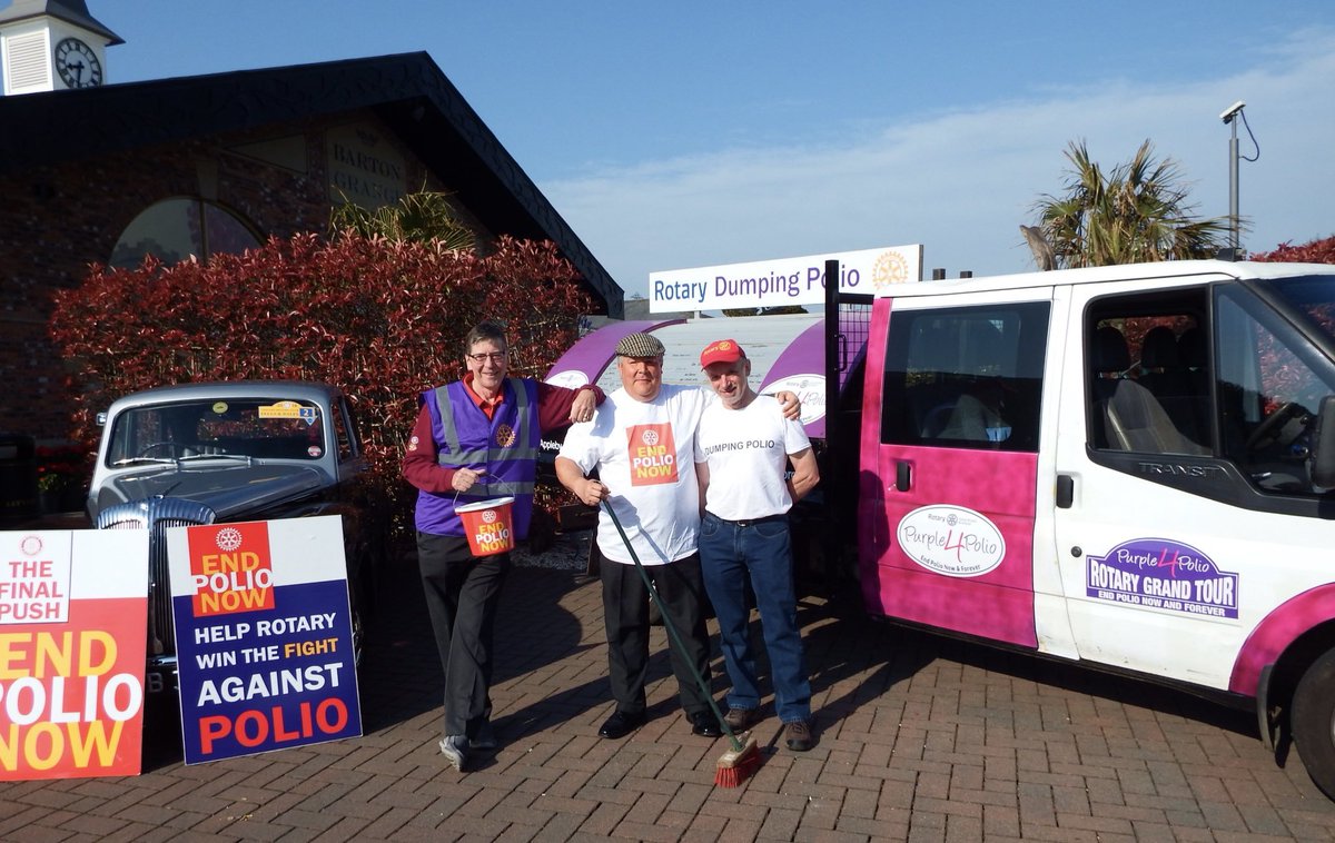 RotaryGBI's tweet image. Congratulations to all of the teams who took part in this week's #RotaryGrandTour.

Cars of all shapes and sizes traveled far and wide raising money and awareness for #endpolio now.  

Here are some of our favourite snaps!