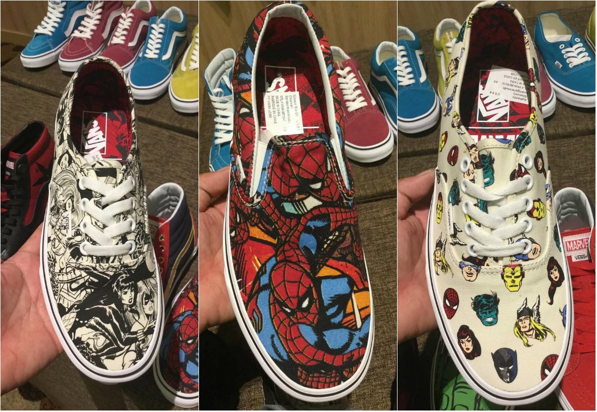 vans 2018 marvel