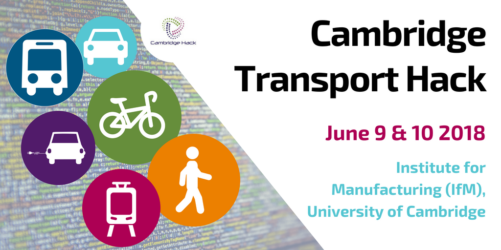 SmartCambs's tweet photo. We want to hear your ideas on how we can tackle congestion in Cambridge! On June 9 & 10 participate in the #CambridgeHack to share your solutions and have the chance to win exciting prizes! Book your free place here https://t.co/vVpV2it0Lv https://t.co/JiyxyJW66i