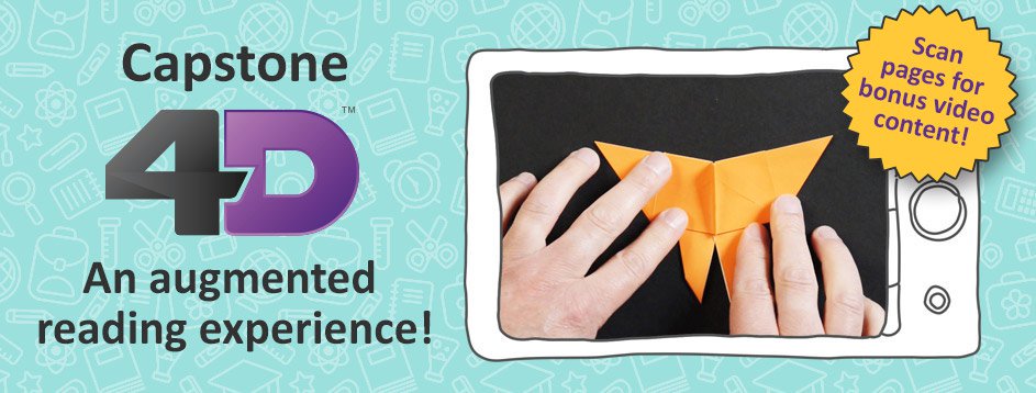 CapstonePub's tweet photo. Give #makers more than just a book. Every #Capstone4D book is an augmented reading experience taking students deeper into science, technology, reading & engineering concepts. See how it works https://t.co/ljsZtkXVPh #STEM #STREAM #makerspaces #edtech #futureready #AR #tlchat https://t.co/xZsvFYk8Fr