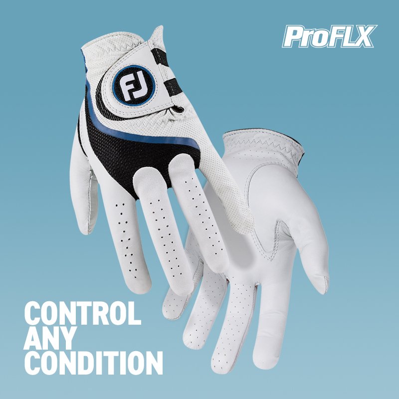 FootJoy's tweet photo. #FJ's newest combination glove is engineered for performance, breathability and comfort in any situation.

Shop #ProFLX today: https://t.co/qvBWtsqUpO https://t.co/9kgS3QGGIV