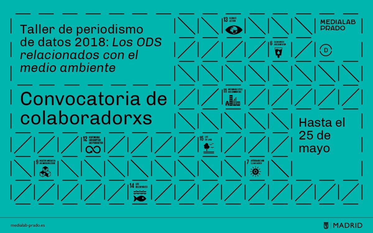Ampliada hasta el 27 de mayo !! Este año  @horacipolanco <a href="/sergioeclectico/">Sergio Galán</a> y servidora vamos con datos jugosos de #Movilidad en #Madrid.  medialab-prado.es/convocatorias/…