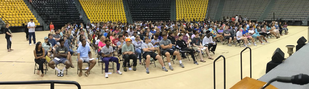 Lamar_Co_Supt's tweet photo. Last, but certainly not least - OGHS graduation practice! We are all ready for Saturday. @OGHS1 #knowyourwhyLCSD https://t.co/NyI7cX64bv