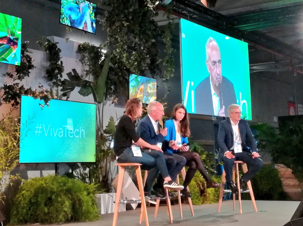 Orange_Ventures's tweet photo. . @MarcRennard : "Startups can rely on CVCs on the longer term, including decisive support for commercial deals and business development" #VivaTech #VCorCVC @Orange_DV @Elaia_Partners @earlymetrics @LNizri https://t.co/vO6vccAv05