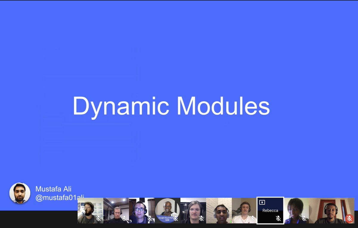 @mustafa01ali Talking about Dynamic Modules.
Join the conversation here -> youtube.com/watch?v=GvO0ab…

#googleio2018 #ioRecap
