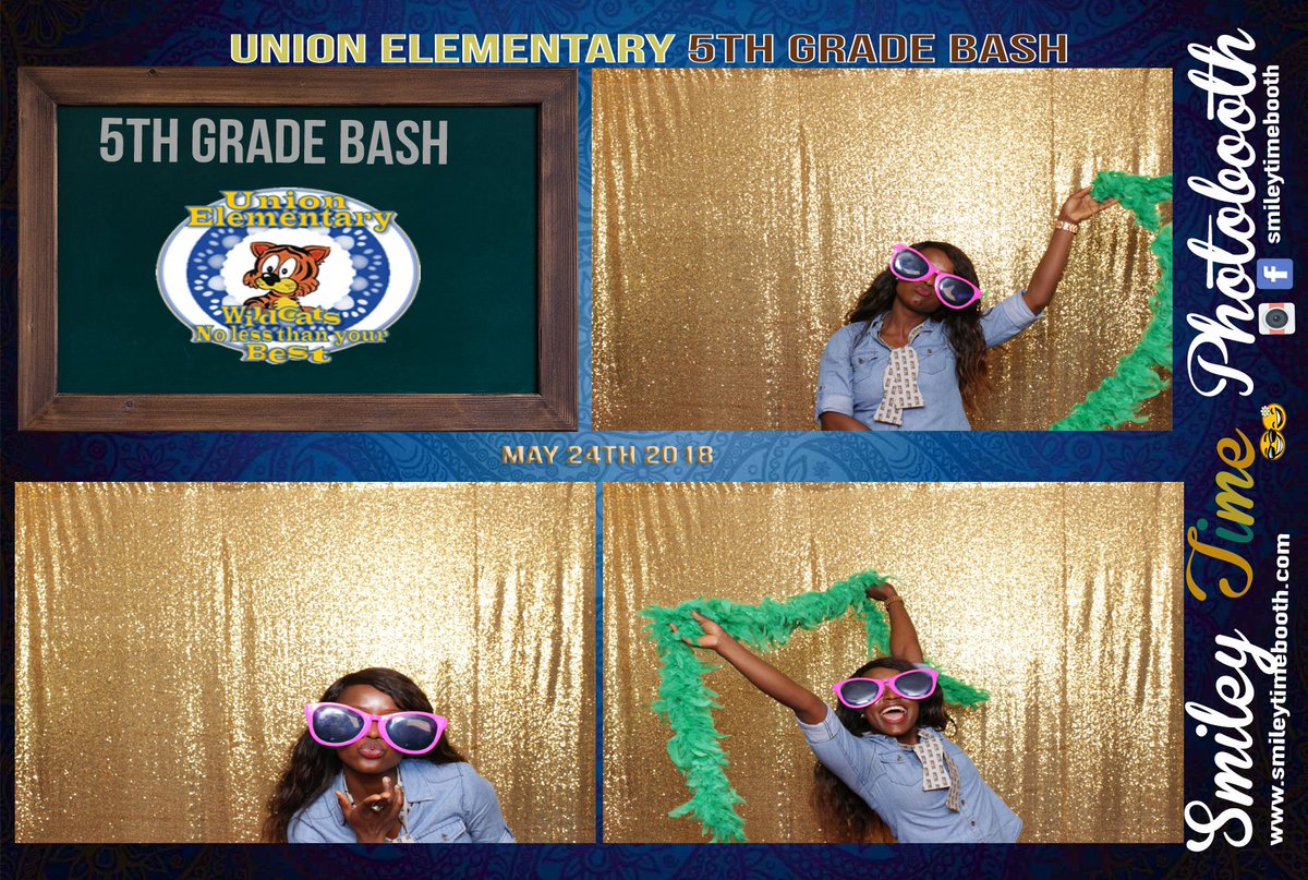 SmileyTimeBooth's tweet image. #Smileytimephotobooth #UnionElementary #5thgradebash