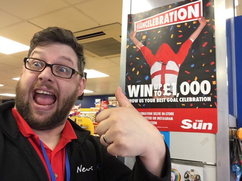 JasonJ_NewsUK's tweet photo. Get to Borough RD Store #middlesbrough and show us your #suncelebration for your chance to win £1000 https://t.co/RmW1Ebdiry