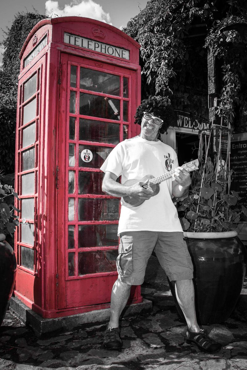 Jonny Smiff is gearing up for the Ukulele Festival of Wales no 3.  Fair play Jonny!