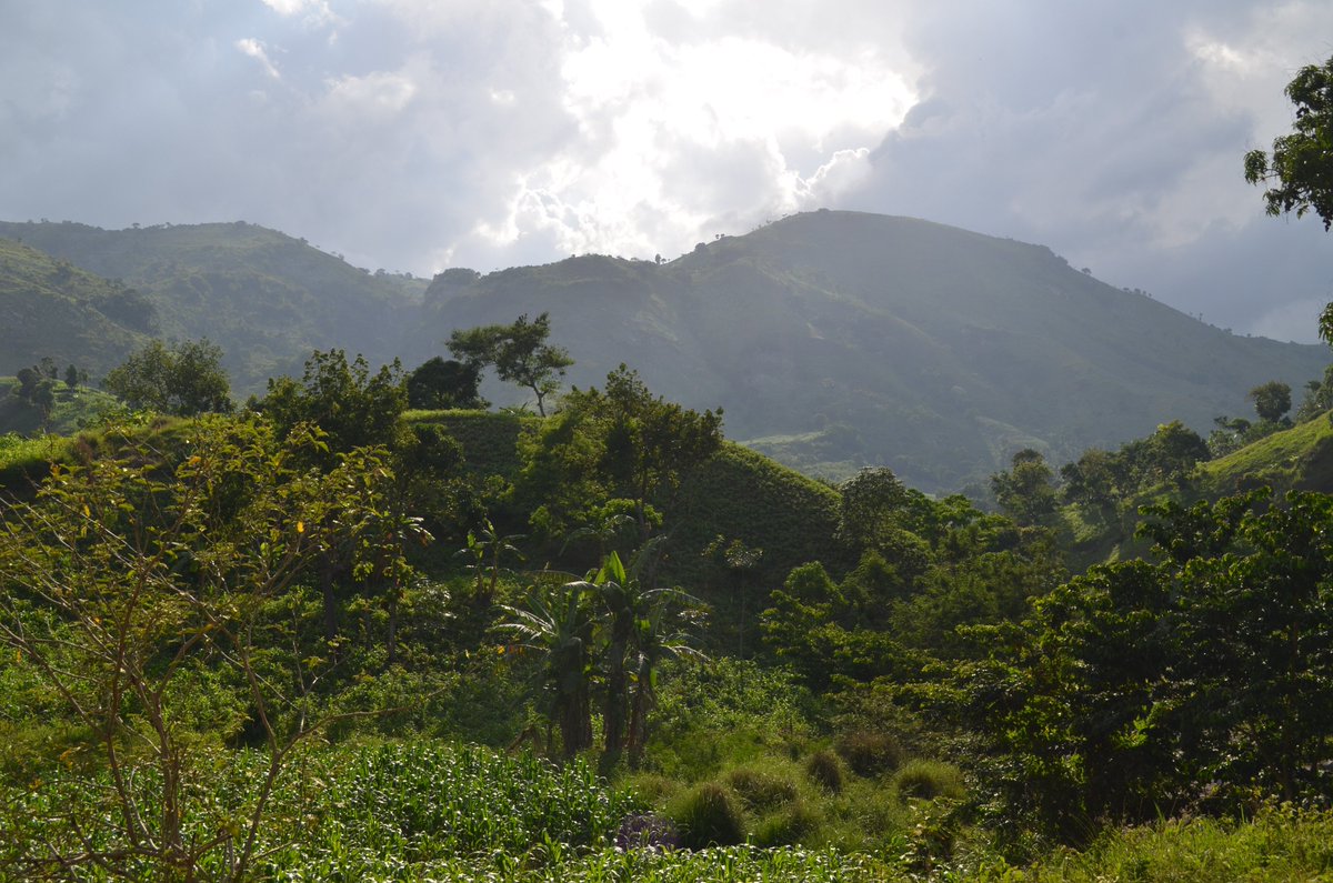 ambafranceht's tweet photo. Mission à Juanaria ds le dptmt du Centre #Haiti où @AFD_France cofinance 1 projet #interaide conjuguant soutien à la scolarisation, eau potable, assainissement & appui à l'agriculture familiale https://t.co/qhxXICLPVE