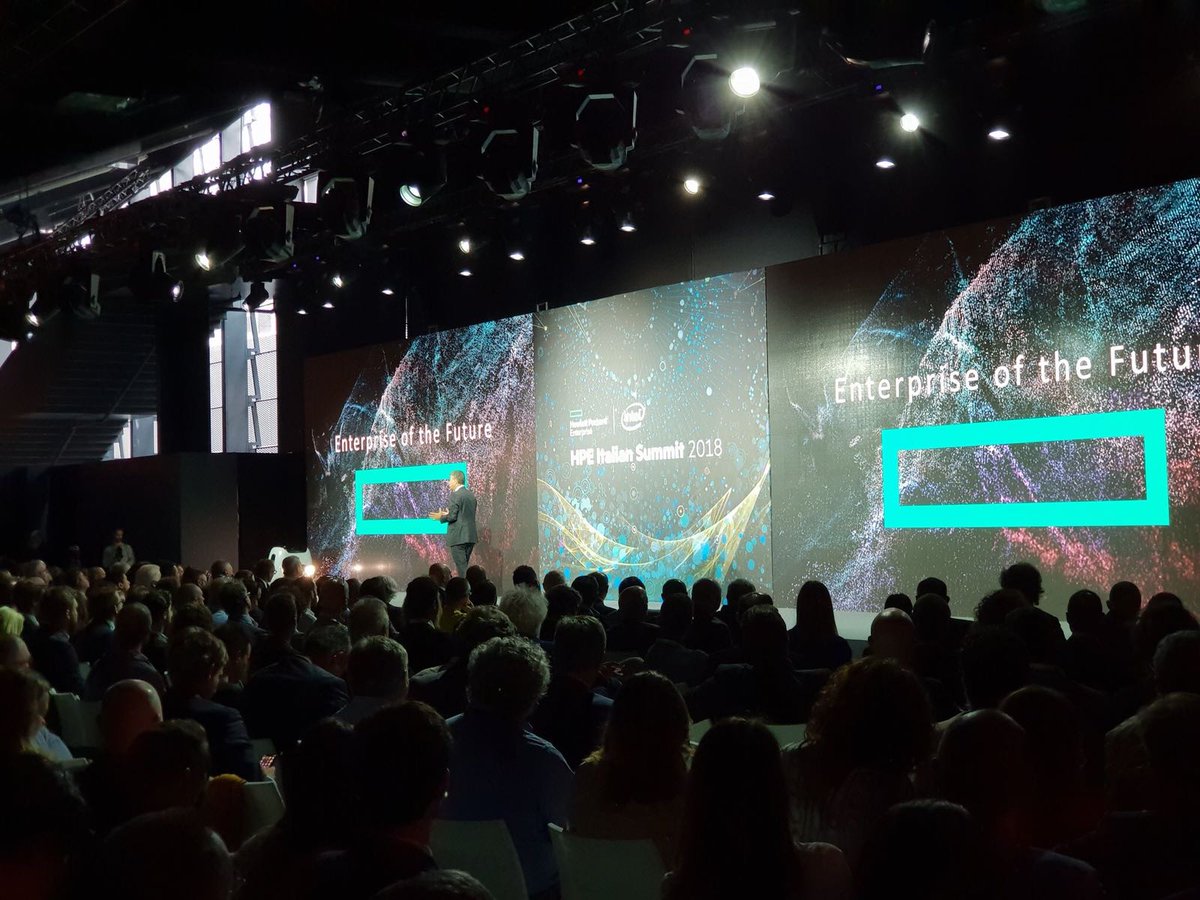 HPE_Italy's tweet photo. I due giorni dell'#HPEItalianSummit sono stati carichi di emozioni e soddisfazioni. Vogliamo ringraziare tutti coloro che hanno contribuito a questo grande successo, dai partner ai clienti, dai colleghi ai distributori, dagli speaker ai tecnici #HPEReimagine #HPEPartnerConference https://t.co/W5bOatZknP