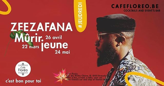 cafe_floreo's tweet photo. ZEEZAFANA ce jeudi soir au Floréo. #jeudredi
#soul #house #afro https://t.co/CbH4py5epW https://t.co/WAhTBwcqNz
