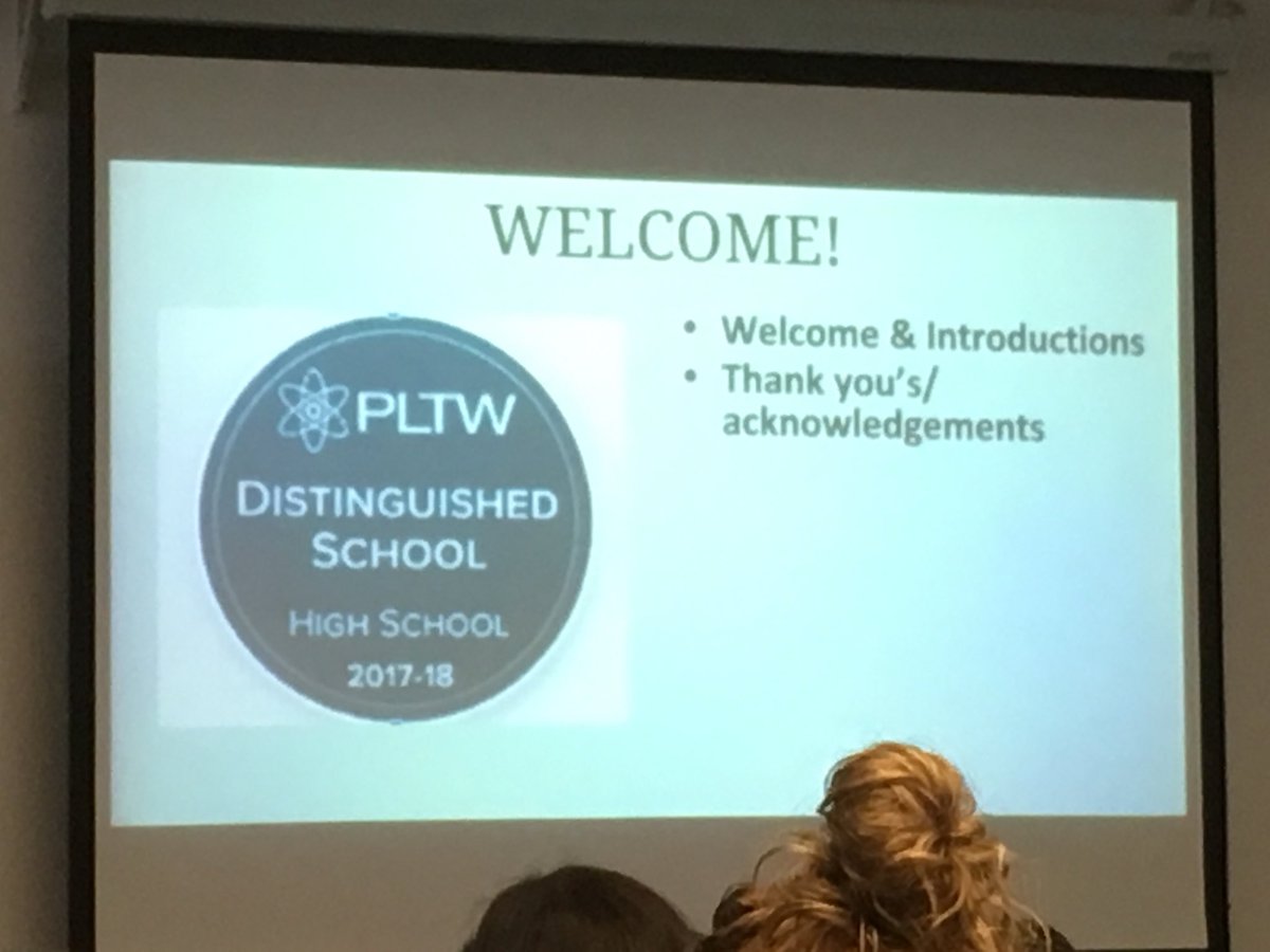 BSD7Schools's tweet photo. Happening now... we have a chance to celebrate our outstanding BioMed students completely 4 years of BioMed! @PLTWorg @KConwellBozeman #bsd7chat https://t.co/VIsx2j9bRp