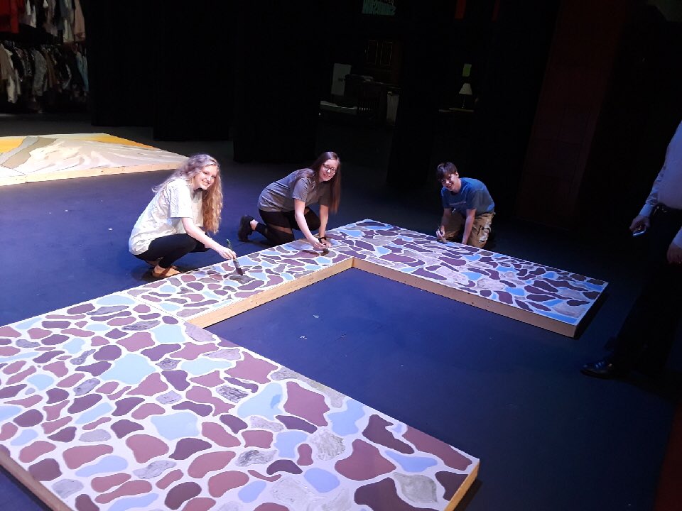 In a collaboration with the United Cerebral Palsy group, JCTheatre students built backdrops and other set pieces to help decorate for UCP’s Fairytale Ball. #MCSlearn #ProudToBeAJet