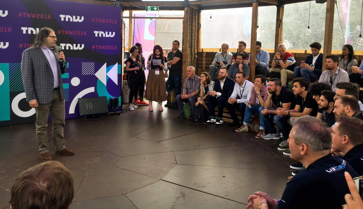 “We are trying to make moving money as easy as sending an email using #blockchain. We should be able to move value as easily as we move information, this is the lubricant to make global commerce better.”
-@joelkatz at @TNWconference #TNW2018