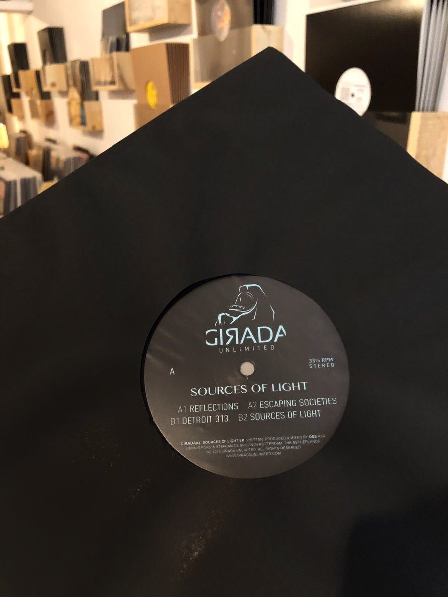 giradaunlimited's tweet photo. "Sources Of Light" by D&amp;S is already flying out from the shelves at @Subwaxbcn and a bunch of record shops! #girada04 #giradaunlimited #girada #sourcesoflight

@TECHNIQUE_TOKYO , @RedeyeRecordsUK , @phonicarecords , @discopiu , @deejay_de @DecksRecords @Junorecords , @Krecords . https://t.co/IG27PP9LtG