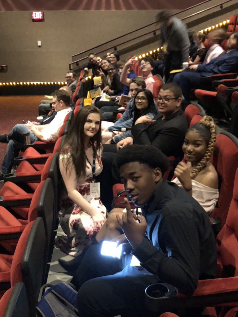Missuz_Hart's tweet photo. @GLRobertsCVI  students are dressed to impress @youthfusion film gala. Ready for their short film debut! 
#lookingSOgood
#classy
#proud
#accomplished https://t.co/yB1De8yBTg