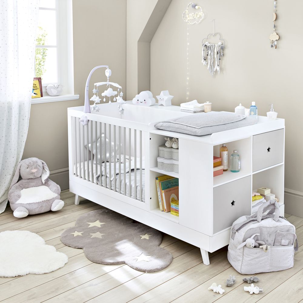 Iziva Lit Bebe Combine Blanc Et Gris Celeste Pas Cher L190 Cm Prix Lit Bebe Maisons Du Monde 559 00 Ttc Litbebe Litbebe Crib Babyfurniture Meublebebe Maisonsdumonde T Co 3bx8wiprj2 T Co 6as3eqydsr