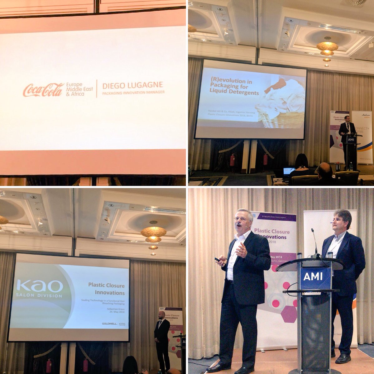 Contact_AMI's tweet photo. What a fantastic day we had with @CocaColaCo @Henkel @Nestle and Kao at #AMIClosures https://t.co/cRq7els0JU