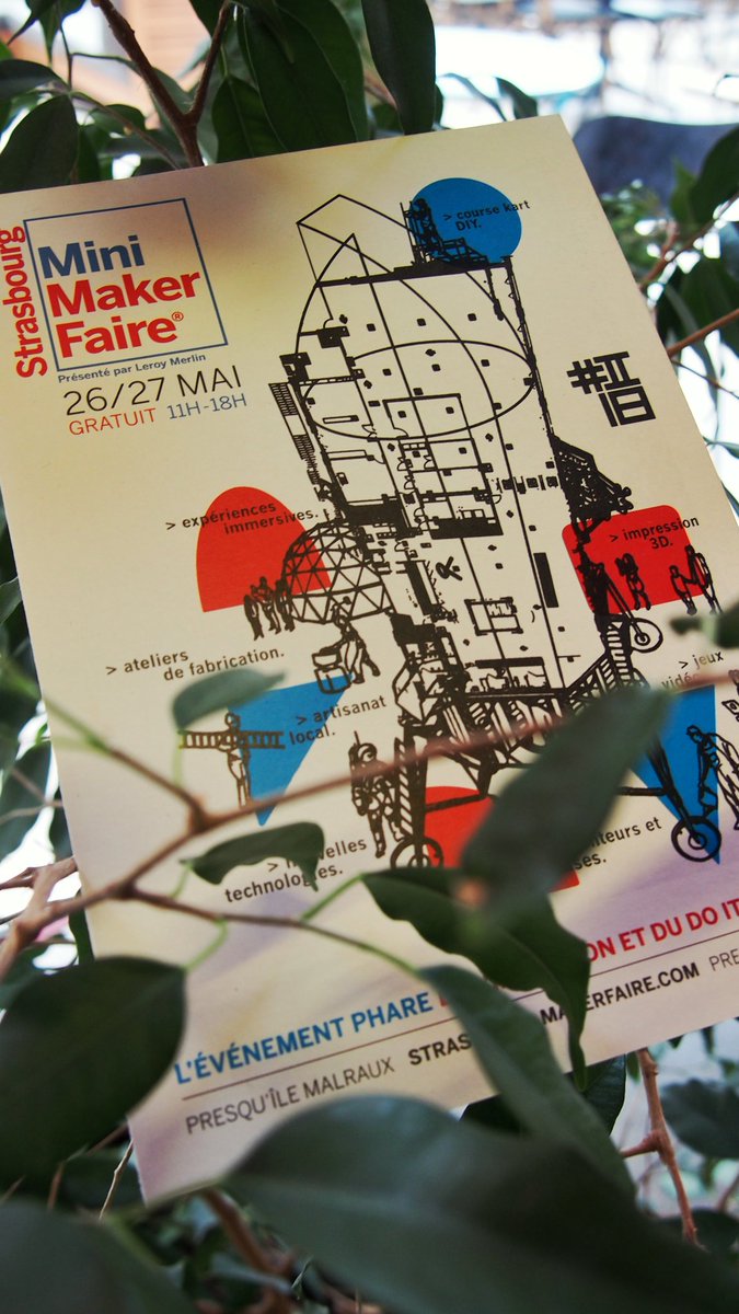 Shadok_eu's tweet photo. Le 26 et 27 Mai, la @StrasMakerfaire, l'événement du "Faire soi même" et des #makers, porté par @AVLABsxb, est de retour pour sa deuxième édition !
Au programme : ☀🎉🍻👾🚀

On vous attend super nombreux•ses et super motivé•e•s ! 😉 https://t.co/WZ2GePQq9s