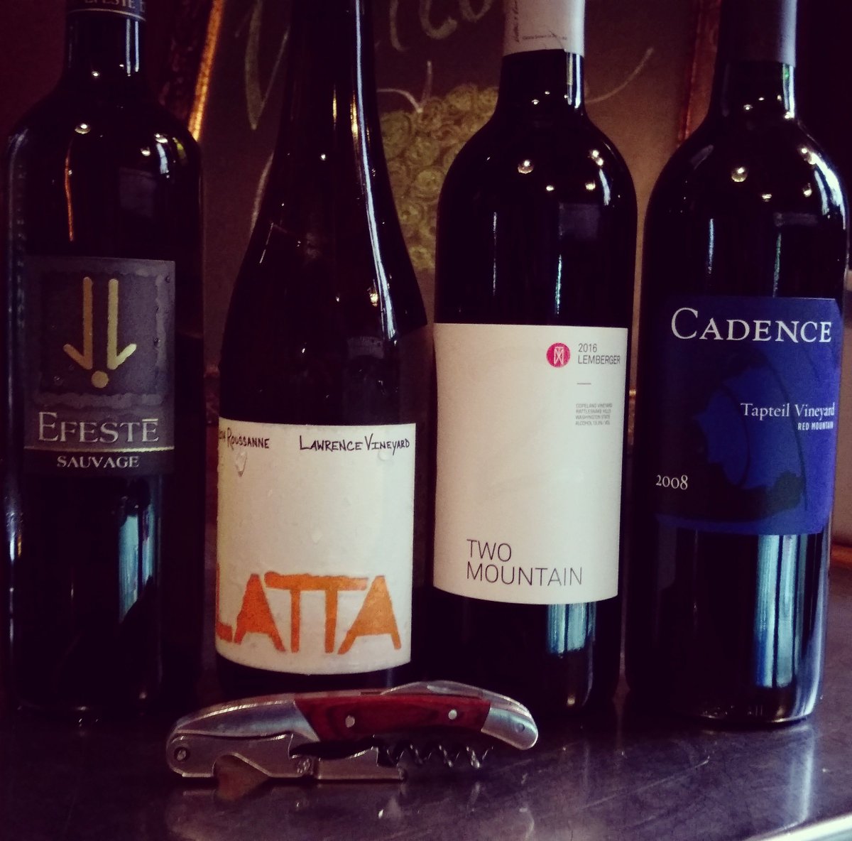 Still thinking about this super-fun Washington wine tasting and seminar I led on Tuesday, where I got to highlight some of my favorite wines from @EFESTE @lattawines @Twomountain @cadencewinery at the @PalaceBallroom #sommlife #WAWine #wine #redwine #whitewine