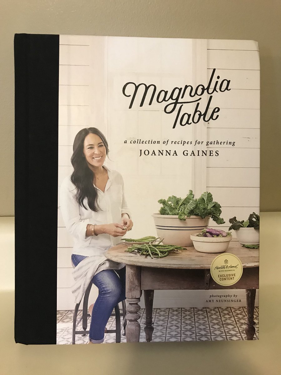 Extra work = momma gets a reward..... sooooo excited to read @joannagaines  #MagnoliaTableCookbook 📖💜 totally making her famous chocolate chip cookies first 🍪