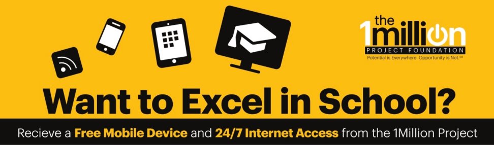 HamptonCSchools's tweet photo. HCS participates in the Sprint 1Million Project - If you are going to be a high school student next year, you may be eligible to receive a free wireless device &amp; free high-speed mobile Internet service (up to four years).
https://t.co/EkHm4SXvXe https://t.co/Al4TKVkGm3