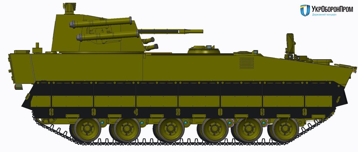 شركة UkrOboronProm الاوكرانيه تكشف تفاصيل الجيل القادم من عرباتها القتاليه : المدرعه BMP-U Dd-hGk2VMAA1gZZ