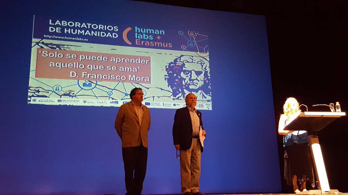 erasmushumanlab's tweet photo. Solo se aprende aquello que se ama: conferencia de Don Francisco Mora para #humanlabs @erasmushumanlab @MihaelaPetre11 @aaliciaetw @corcega @ErasmusPlusInd @sepiegob @humanpola https://t.co/jlV7JPJTZz