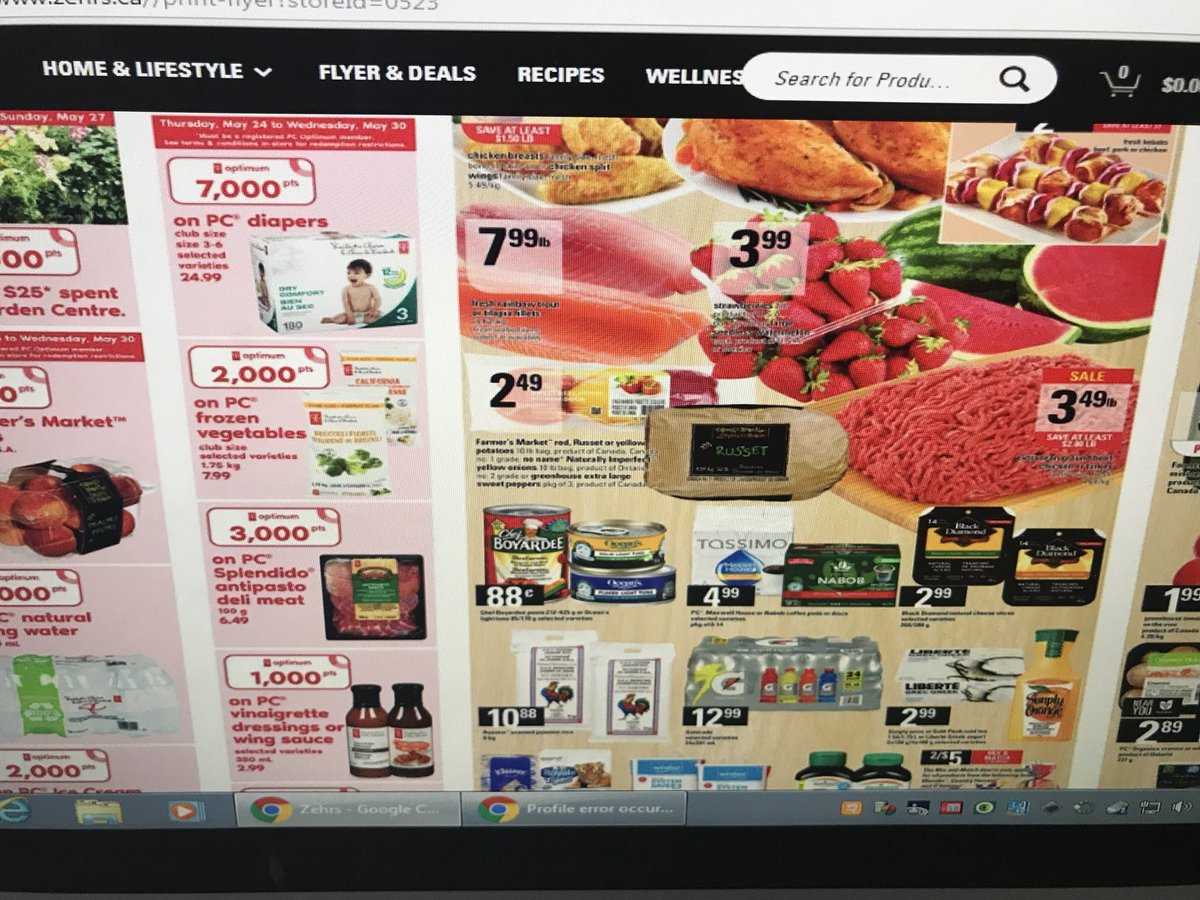 mswhitewrdsb's tweet image. Using the Zehrs flyer to plan a meal and price it out.  Using our math skills with money and measurement (grams/kilograms). We are hoping for  a well balanced, inexpensive, healthy meal.  #realmath