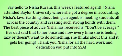 successagencyco's tweet photo. Thanks @NishaKurani for everything you do! #agentfeature https://t.co/mlQ3kHLrVb