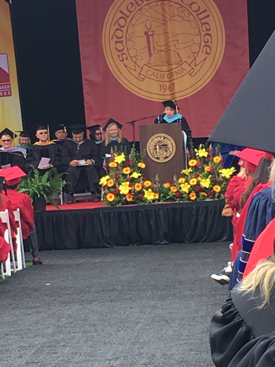 ParClassVoyager's tweet photo. #congratulations @SaddlebackColl #2018Graduate; TY #commencement #speaker @MARTHAKANTER https://t.co/9265cB0ySJ