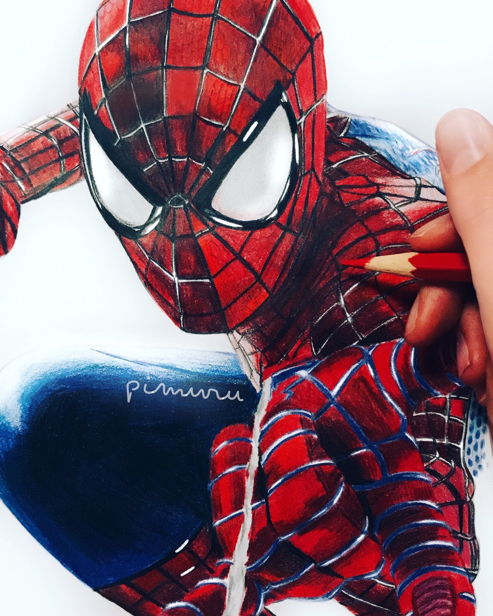 スパイダーマンの絵 Spiderman - 4 Stars & Up / International Shipping Eligible