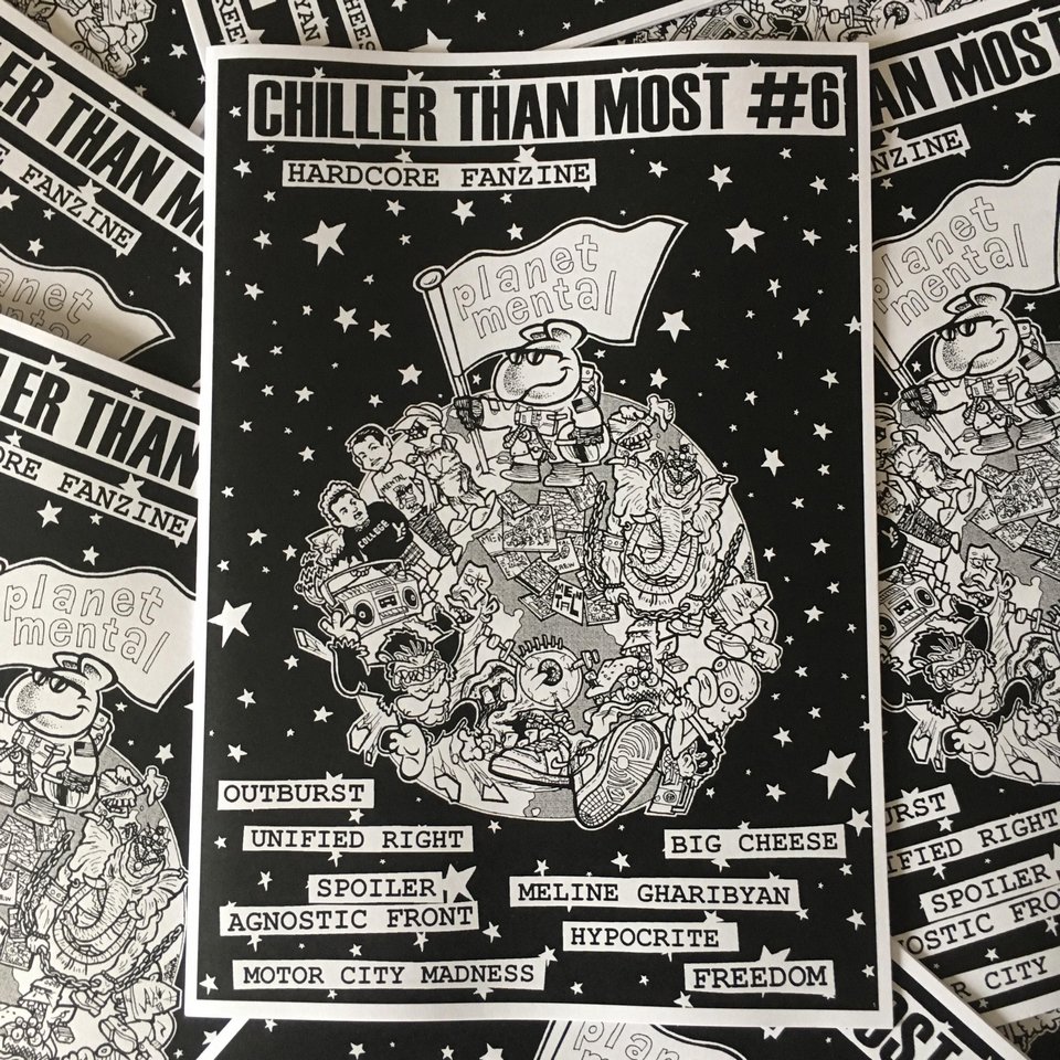 Atimental's tweet image. Issue 6 of Chiller Than Most fanzine is out now! chillerthanmost.bigcartel.com