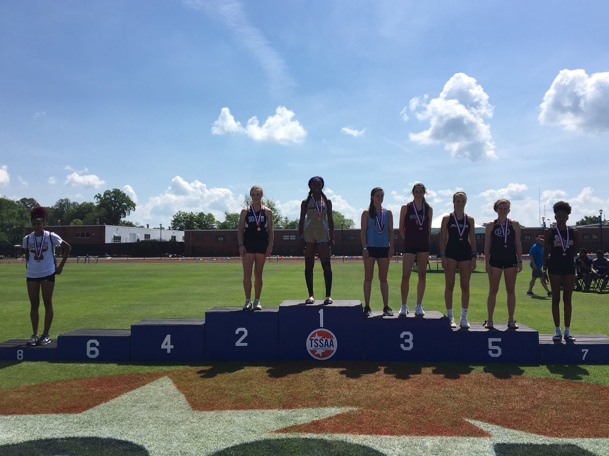 Congratulations to Hailey Miller for finishing in 3rd place at the TSSAA State Championship Meet!!!! #BisonTrack #StateMeet
