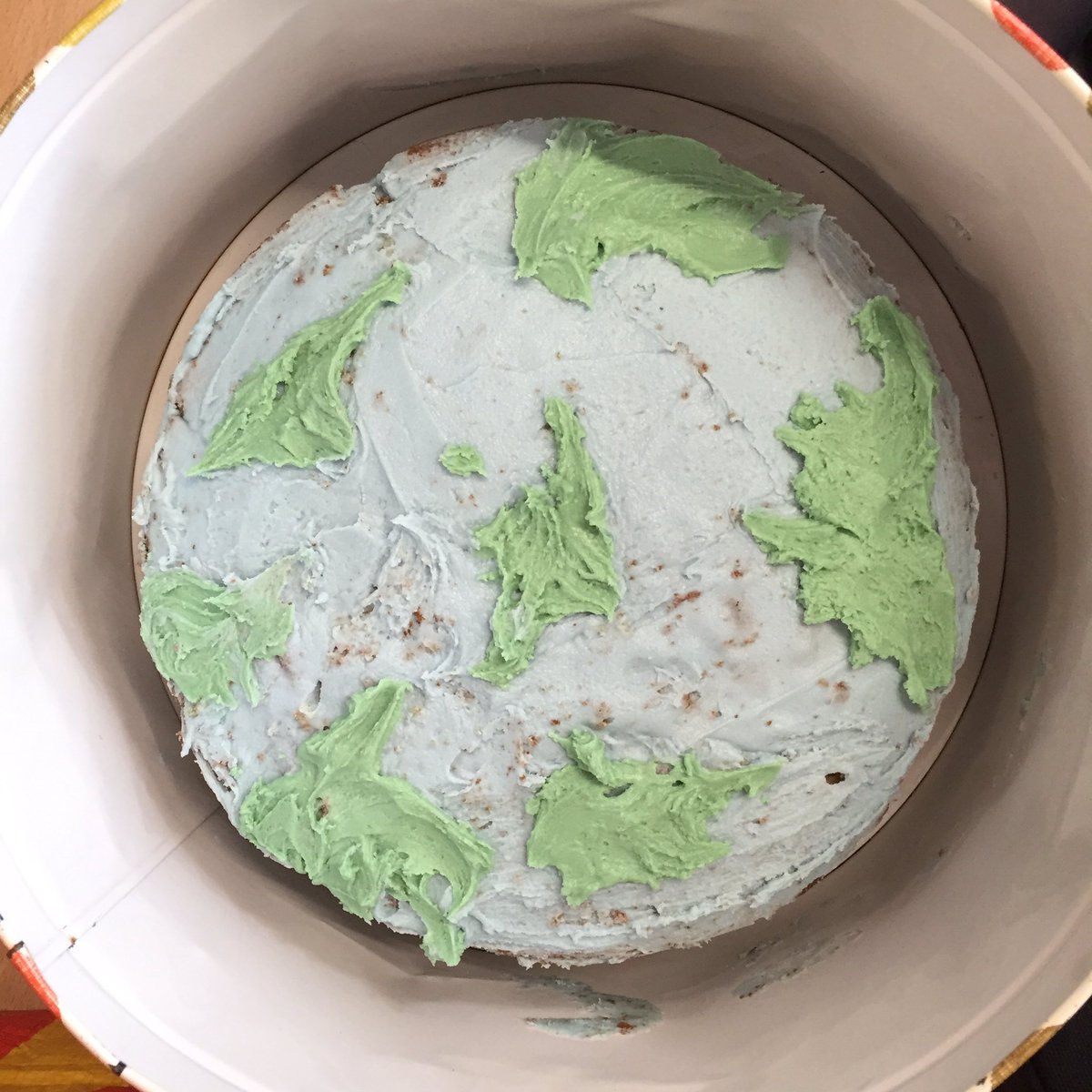 Bye bye year 13! You have been nothing short of an honour to teach. Ended on a high with this GEO-bakery masterpiece from Sacha. Never seen better!! 💚🌎🌍🌏💚