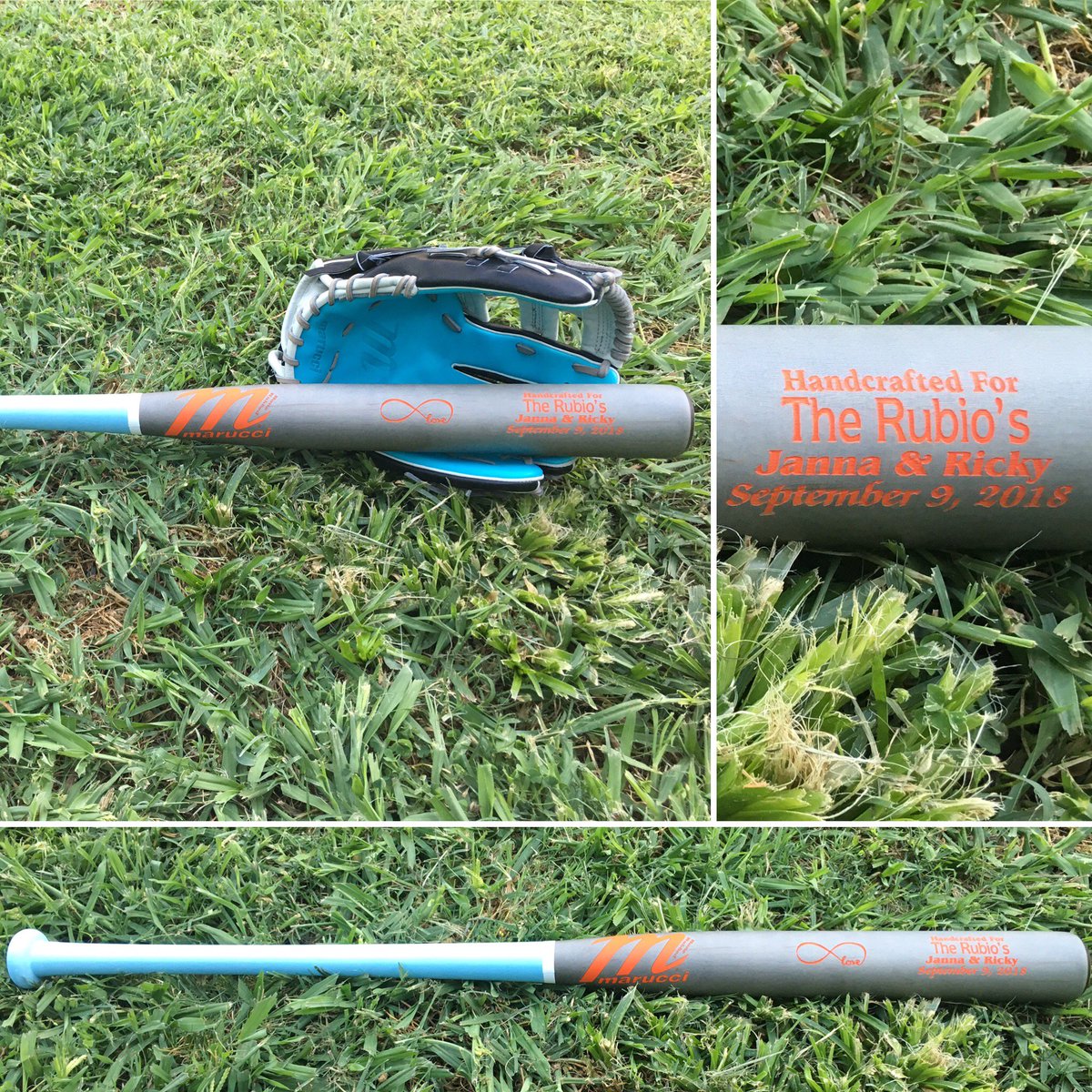 NorCalWingsFMM's tweet photo. I am in awe of our amazing custom @maruccisoftball bat! I was able to customize every single detail of this gorgeous bat. It is more perfect than I could have ever imagined! #Marucci #090918 #TheRubios #YouKnowYouWantOne #allcustomeverything https://t.co/kp0ANZlCM9
