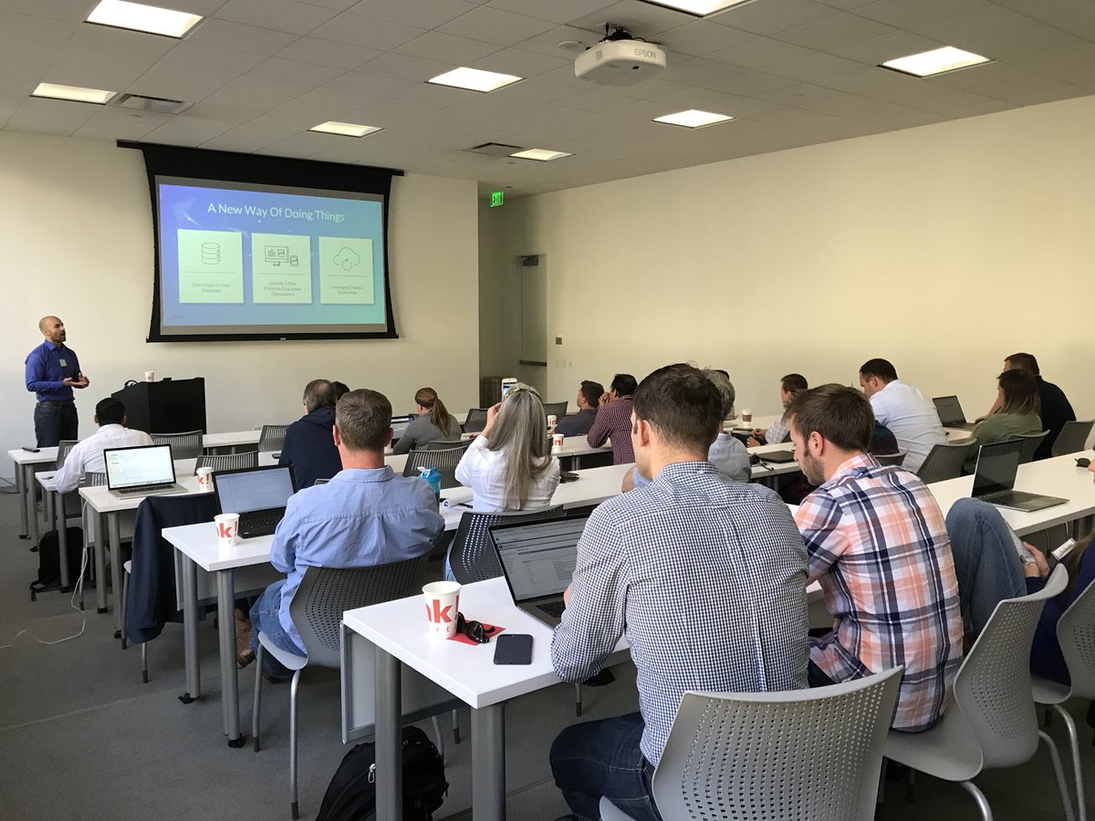 stewartbryson's tweet image. The #ThirdWave of BI explained by @LookerData at the #Denver #JumpProgram. #SeeDataDifferently @RedPillA