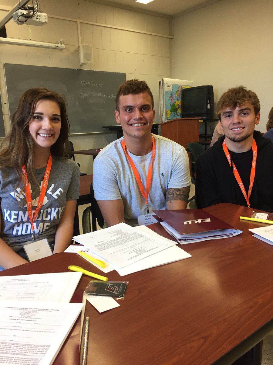 EKU_CSD's tweet photo. Some of our #EKUSLP class of #2022 were here for #EKU freshman orientation ! https://t.co/fixGsFdbMd