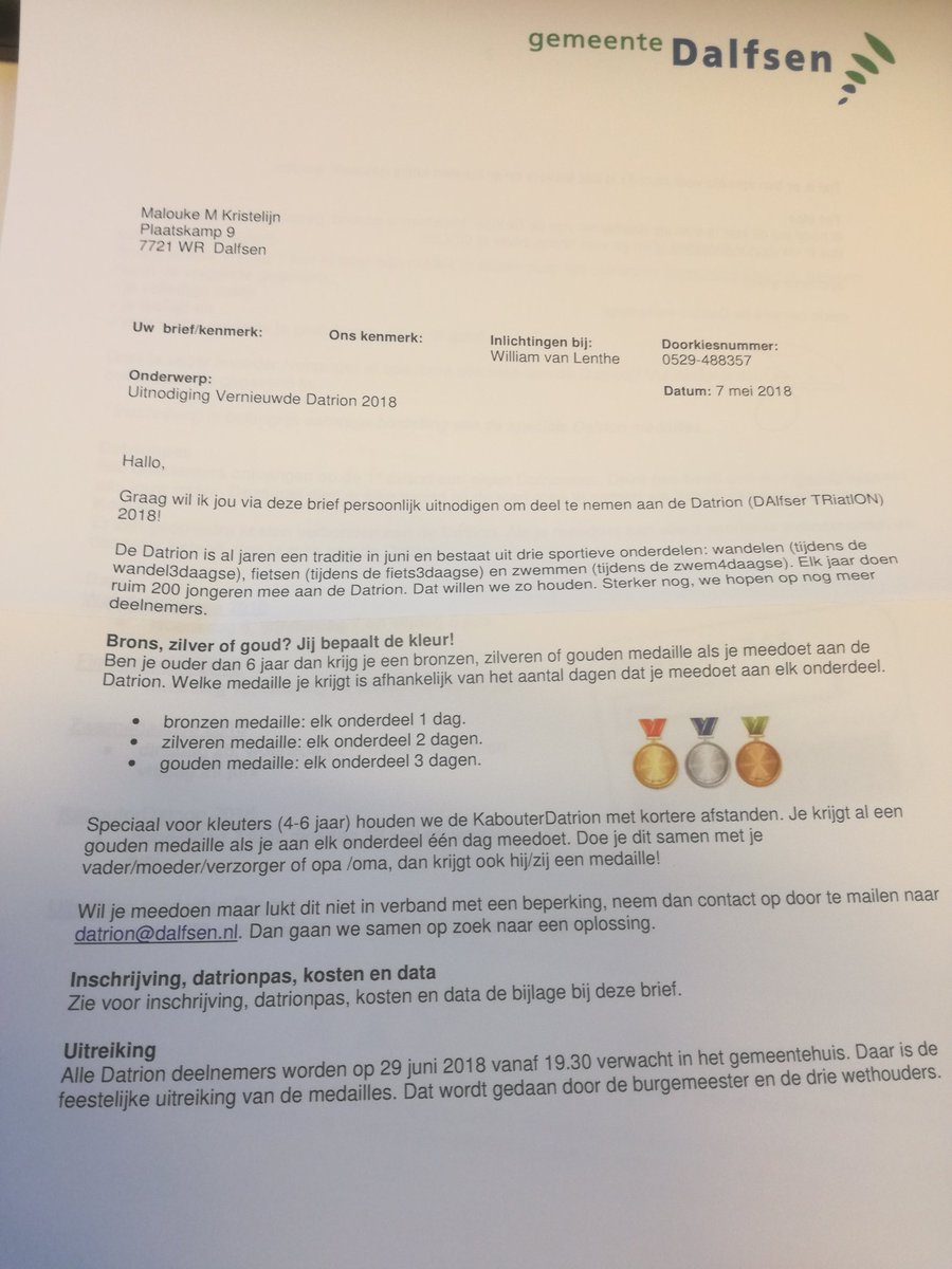 BSC_Dalfsen's tweet image. Al 250 aanmeldingen voor de #datrion je kan je nog opgeven tot 1 juni via datrion@dalfsen.nl met vermelding van naam, leeftijd en of je gaat voor brons(alle activiteiten 1 dag), zilver(alle activiteiten 2 dagen) of GOUD (alles 3 dagen)!