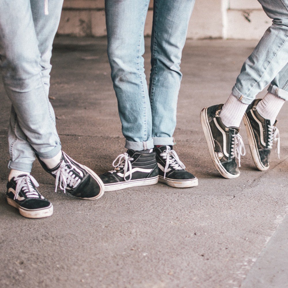 vans old skool look