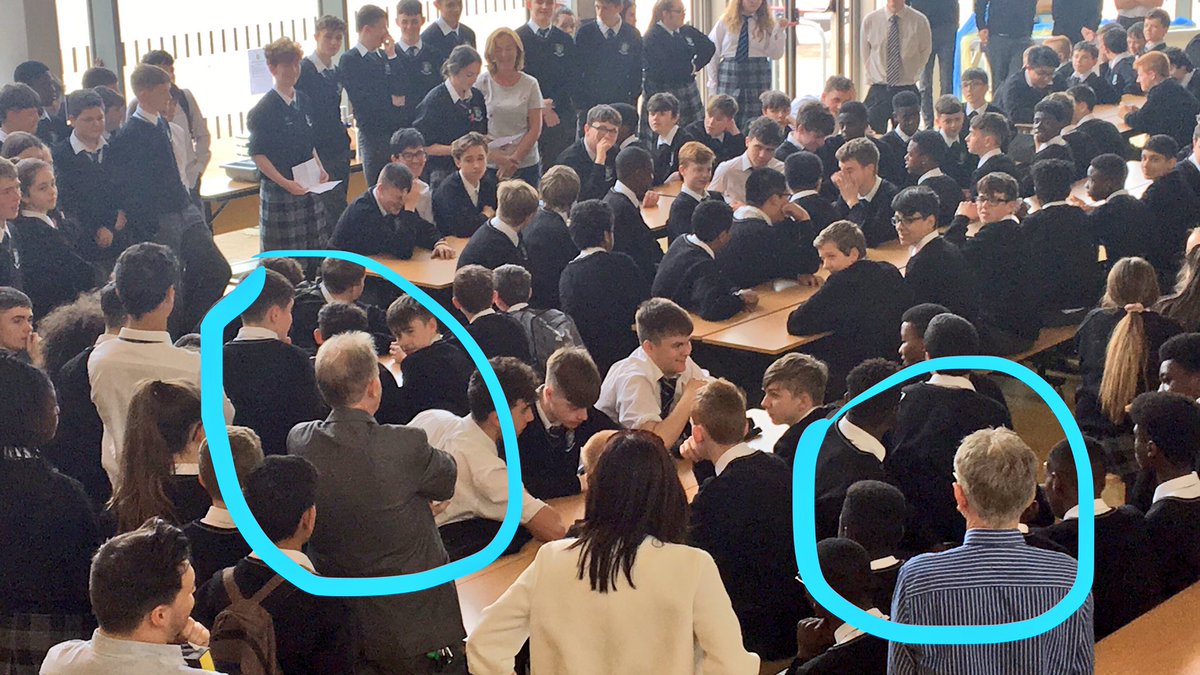 Paul Gallagher A Surprise Whole School Gathering In Maristdundalk To Mark The Retirement Of Two Long Serving Members Of Staff Gerry Lambe Since 1986 Pj O Naraigh Since