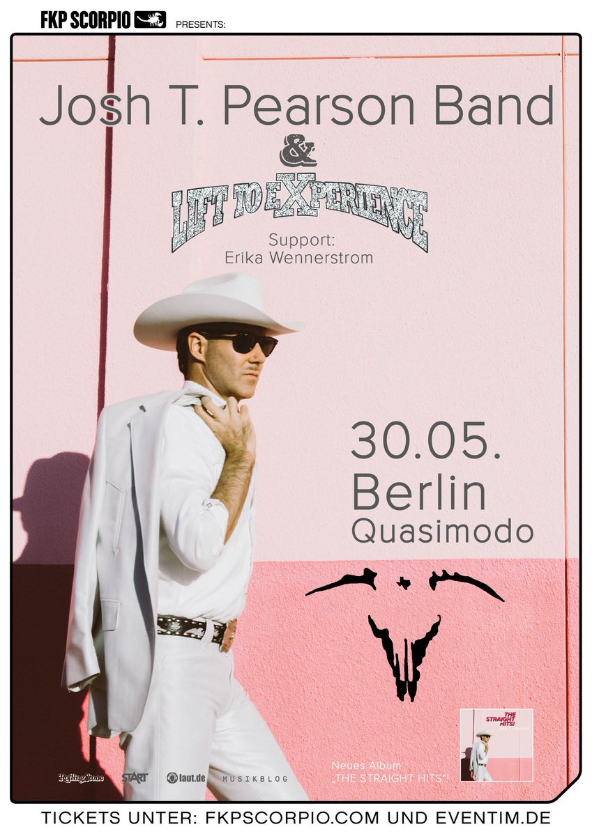 lifttoexp's tweet photo. This Wednesday ☆ LTE &amp;  @joshtpearson ☆ Live in Berlin @QUASIMODOBerlin + support from @ErikaWennerstr1 ☆ Tickets https://t.co/xFA9UKRsan ☆ 

@fkpscorpio @MuteDE @rollingstoneDE @lautde @musikblog https://t.co/4c08bouPcN