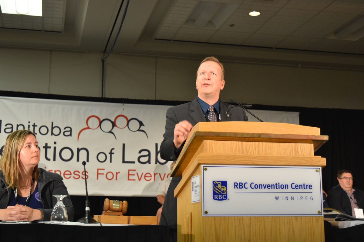 MGEUnion's tweet photo. MFL President Kevin Rebeck giving the President's Report right now at #MFL2018 https://t.co/crnOS8OZ5W